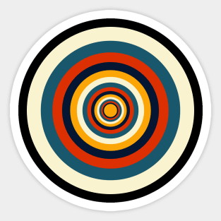 Concentric Pop Target Sticker